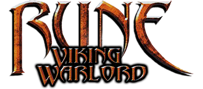 Rune Viking Warlord title screen for Playstation 2